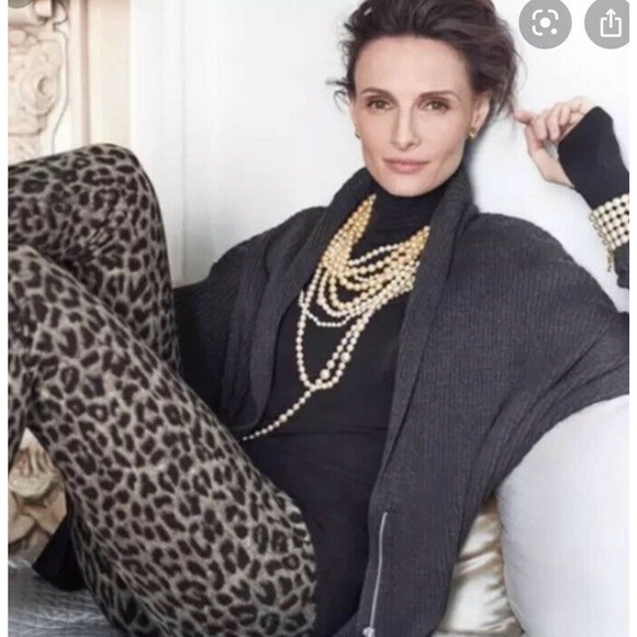 CAbi Sweaters - cabi cosmic zip tunic ribbed cardigan sweater